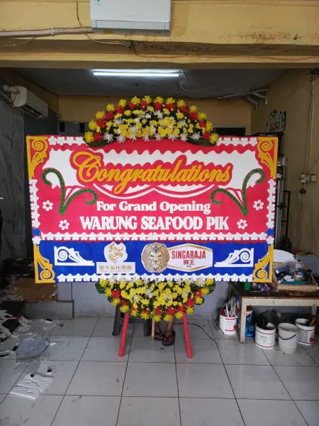 Papan Bunga Ucapan Selamat Gdc Depok