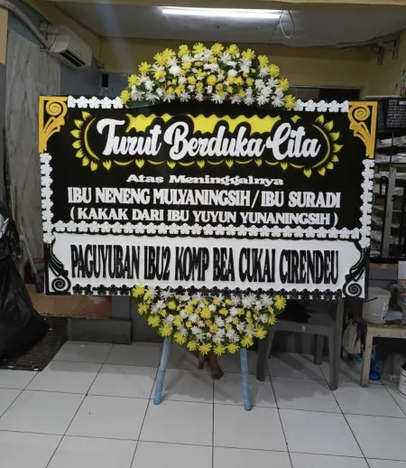 Papan Bunga Duka Gdc Depok